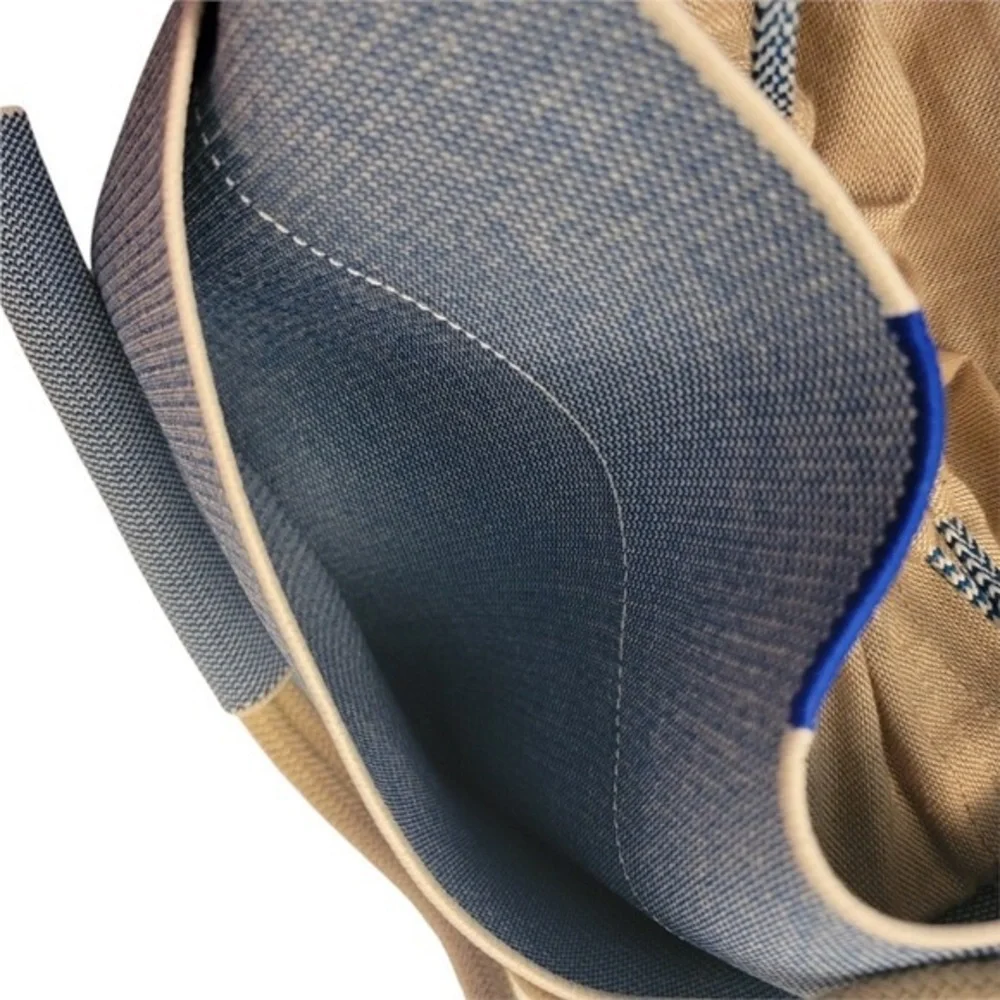 Rothy's The Pail Drawstring Bag in Indigo Cloud - Picture 5 of 10